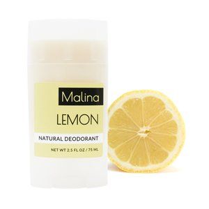 Organic Lemon Natural Deodorant, 2.5 fl oz